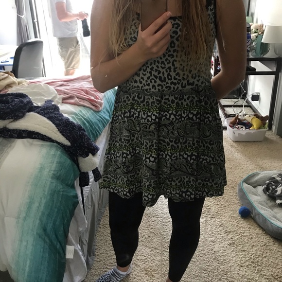 Rusty Animal Print Dress - Picture 2 of 3